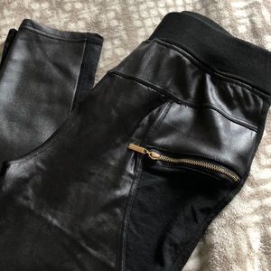Faux Leather Like Leggings